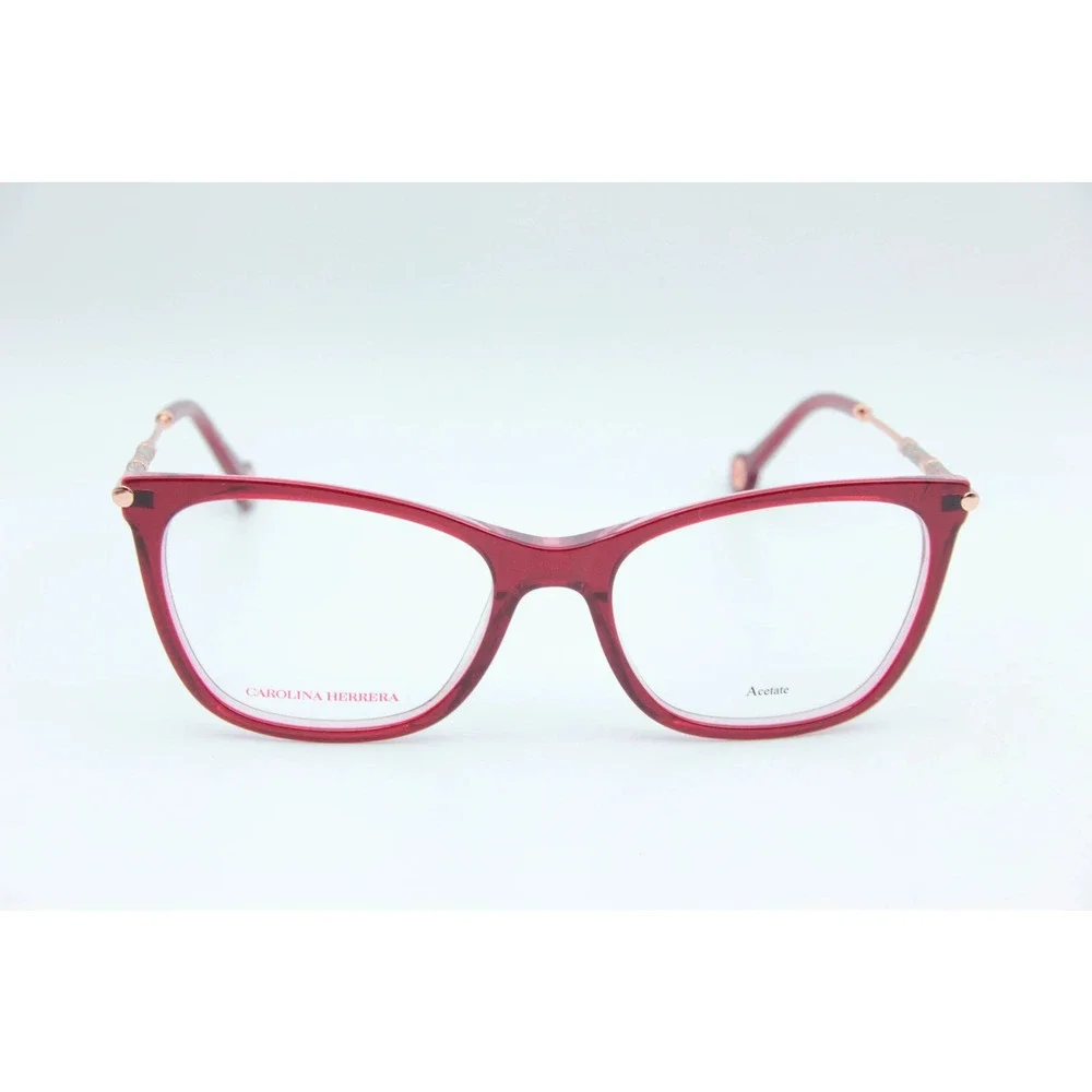 NWT Carolina Herrera HER-0151-LHF-54 Red 54mm Eyeglasses